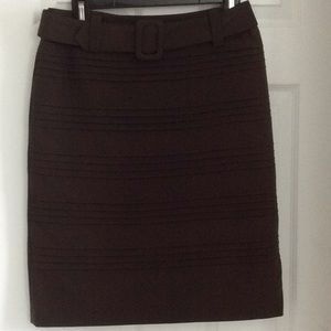 Dressbarn Brown Skirt